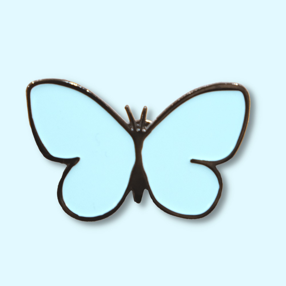 Enamel Pin - Butterfly (blue, pink or purple)
