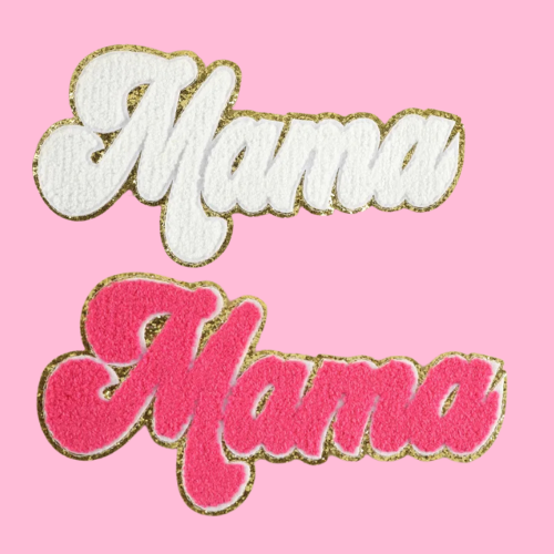 Extra Large Super size Iron On Patch - MaMa