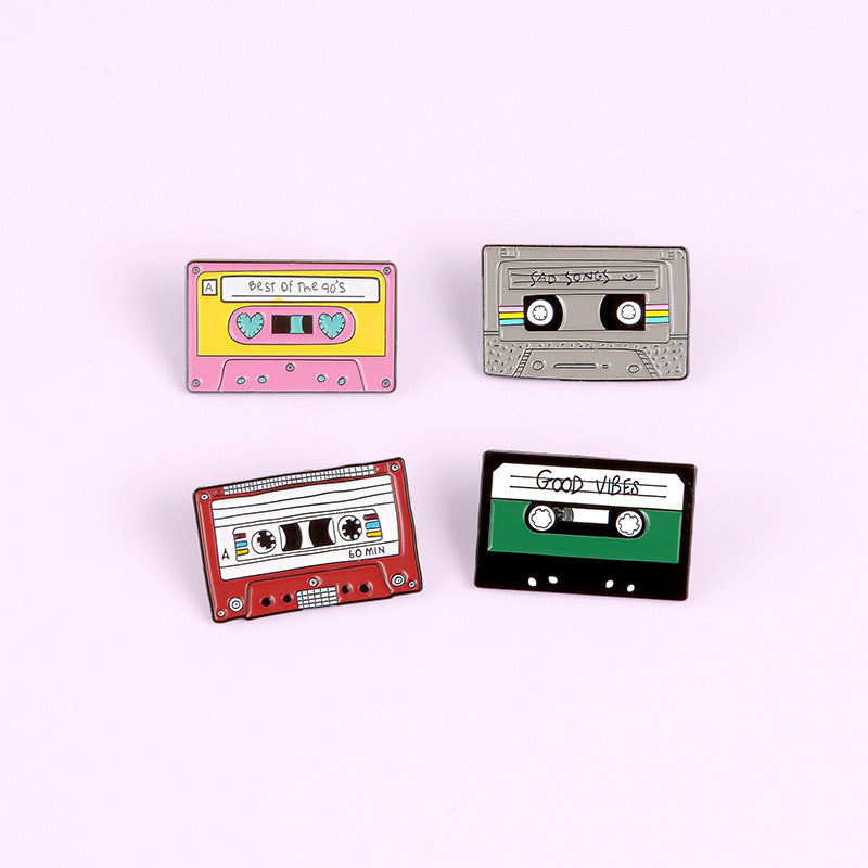 Enamel Pin - Good Vibes Cassette
