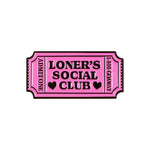 SOFT ENAMEL PIN - LONER'S SOCIAL CLUB