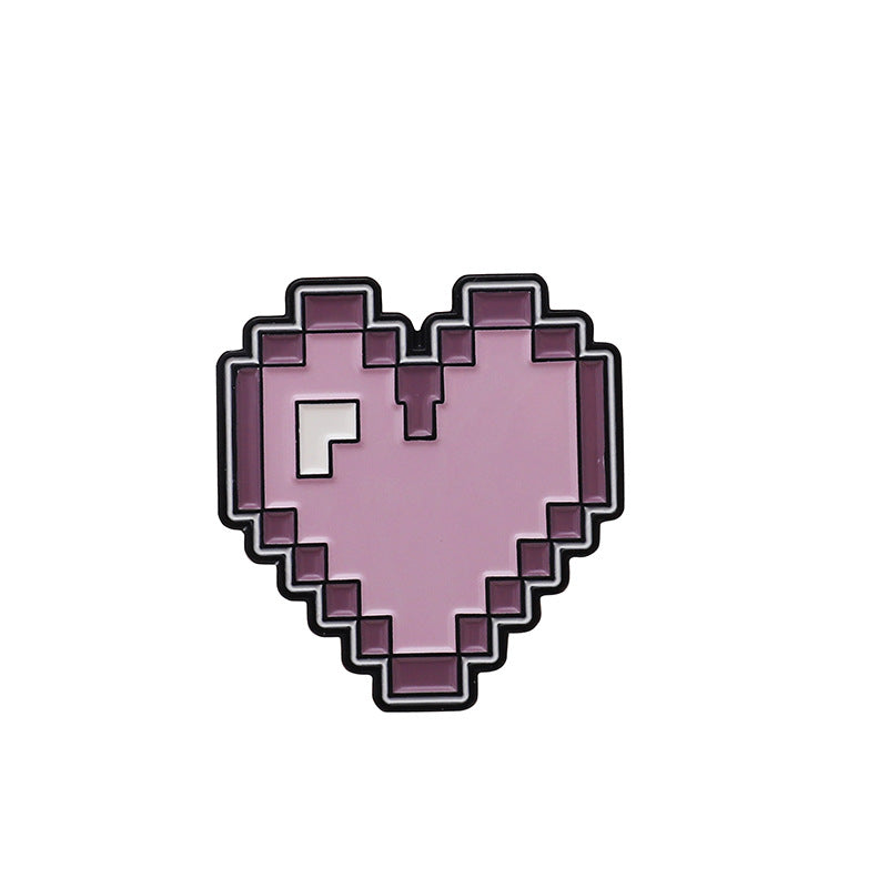 Enamel Pin - Gaming Heart