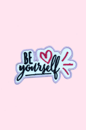 BOMALINE ‘Be Yourself’ Iron On Patch