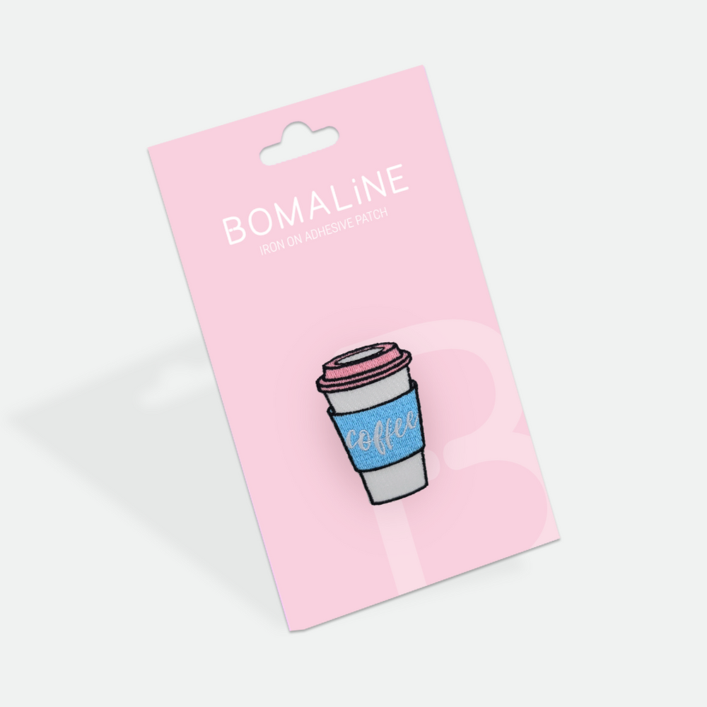 BOMALINE ‘Coffee’ Iron On Patch