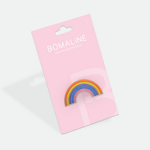 BOMALINE ‘Rainbow’ Iron On Patch