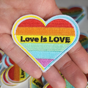 BOMALINE ‘ Love is Love ’ Iron On Patch